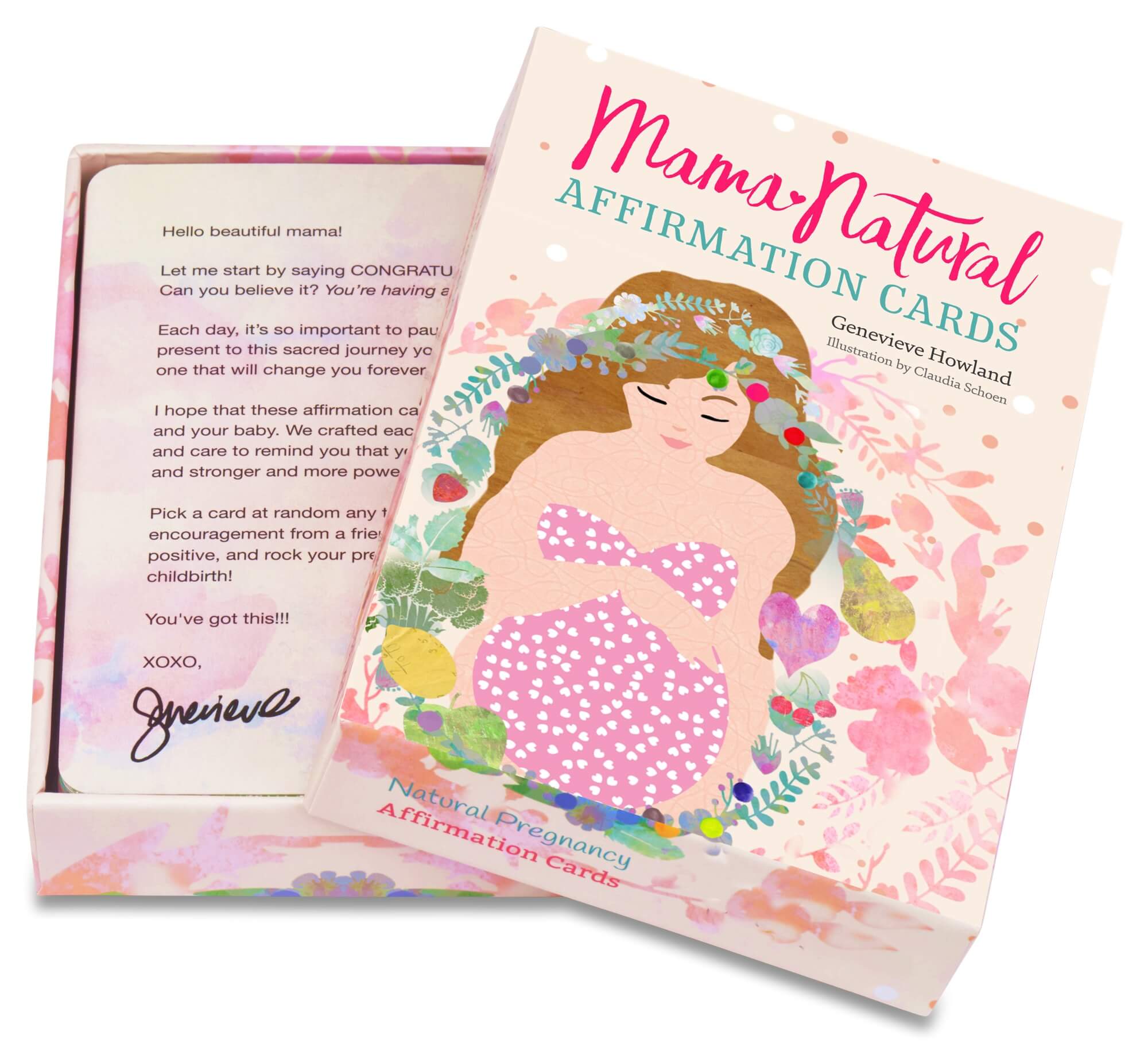 Mama Natural Pregnancy Cards